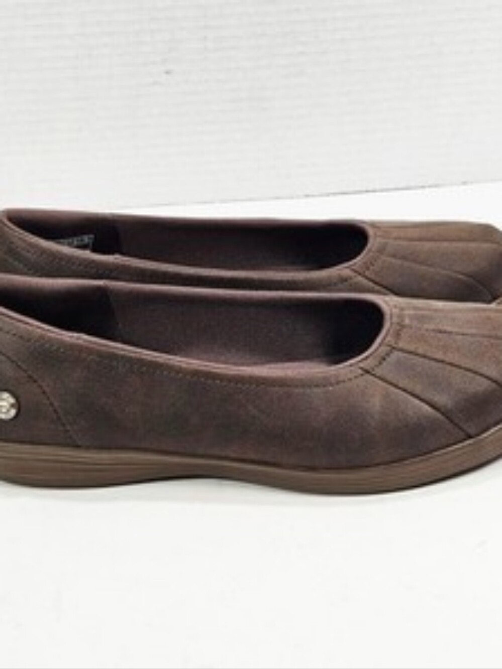 Comfortable Brown Women's Slip-On Flats